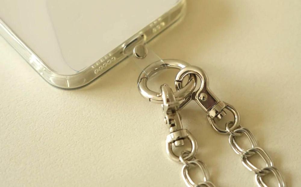 【LENERAオリジナルスマートフォンショルダー】 smartphone shoulder - oro - / silver 【079035】